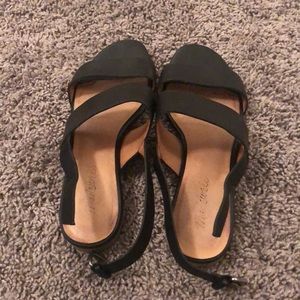Madewell - Elena Slingback - Black - Size 7.5